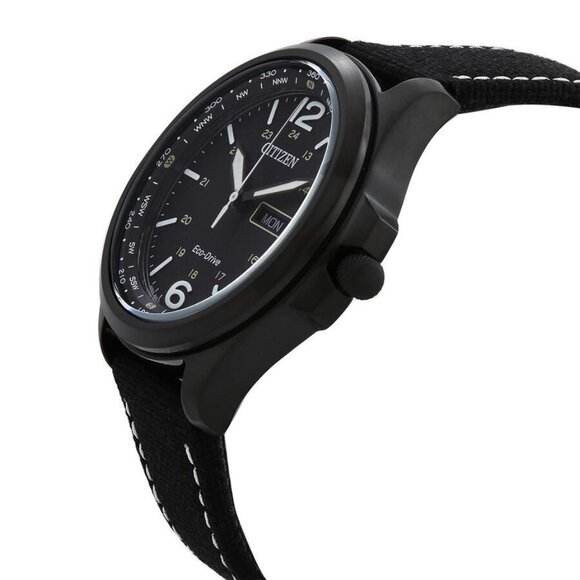 NWT Authentic Citizen Classic Eco-Drive Black Dial Men's Watch - Picture 2 of 3